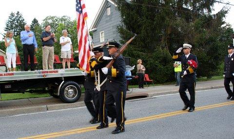 Patterson FD Parade 27 July 2012
Trophies for Best Color Guard and Best Overall
Photos Courtesy of Mrs. Boo