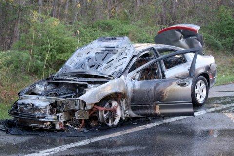 Car Fire on Route 55
April 17th 2012