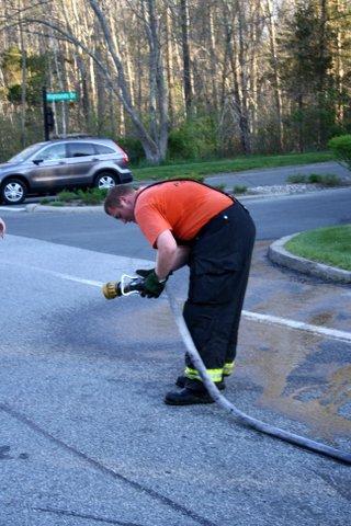 Car Fire on Route 55
April 17th 2012