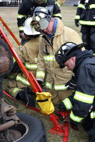 A.V.E.T Train Course (Accident Victim Extrication Training) at Pawling Station 1 - Dec. 1, 2012