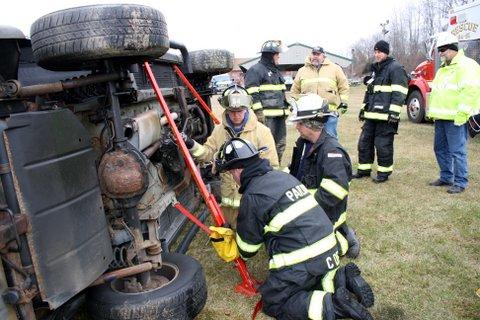 A.V.E.T Train Course (Accident Victim Extrication Training) at Pawling Station 1 - Dec. 1, 2012