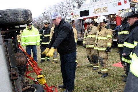 A.V.E.T Train Course (Accident Victim Extrication Training) at Pawling Station 1 - Dec. 1, 2012