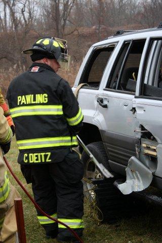 A.V.E.T Train Course (Accident Victim Extrication Training) at Pawling Station 1 - Dec. 1, 2012