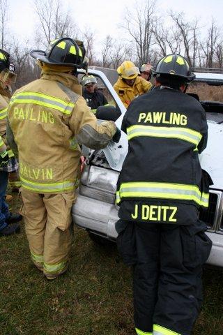 A.V.E.T Train Course (Accident Victim Extrication Training) at Pawling Station 1 - Dec. 1, 2012