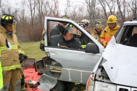 A.V.E.T Train Course (Accident Victim Extrication Training) at Pawling Station 1 - Dec. 1, 2012