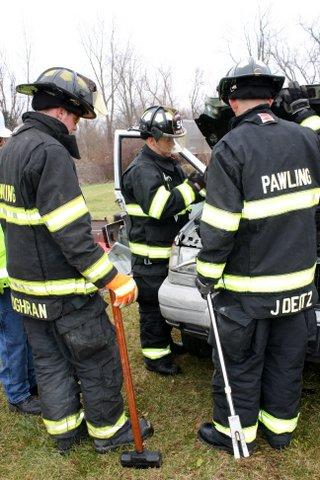 A.V.E.T Train Course (Accident Victim Extrication Training) at Pawling Station 1 - Dec. 1, 2012