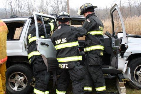 A.V.E.T Train Course (Accident Victim Extrication Training) at Pawling Station 1 - Dec. 1, 2012