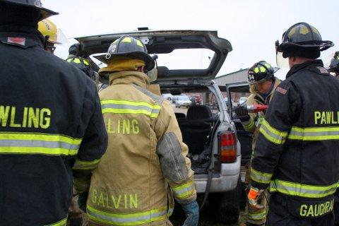 A.V.E.T Train Course (Accident Victim Extrication Training) at Pawling Station 1 - Dec. 1, 2012